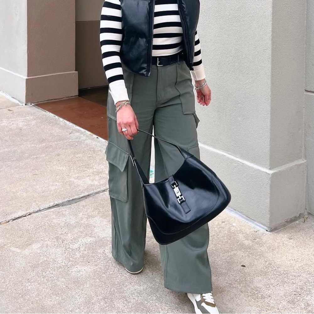 Women's Olive Cargo Pants